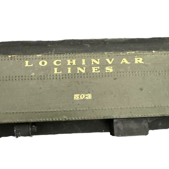 Railroad Train Car Lochinvar Lines 503 For Parts Conductor Caboose READ NOTE - Picture 2 of 10